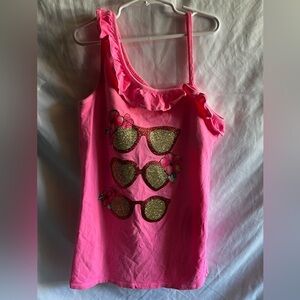 Justice. sun glasses shirt
